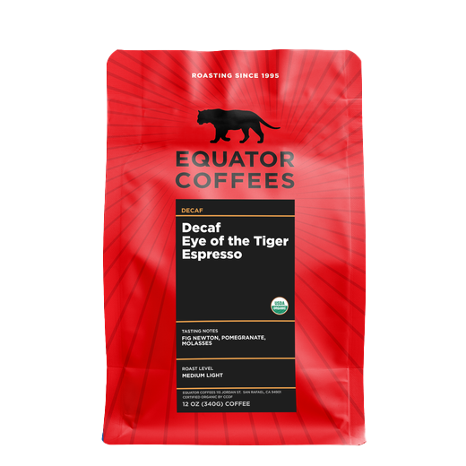 Decaf Eye Of The Tiger 12 oz - Coffee Selection for Smooth Everyday Cups