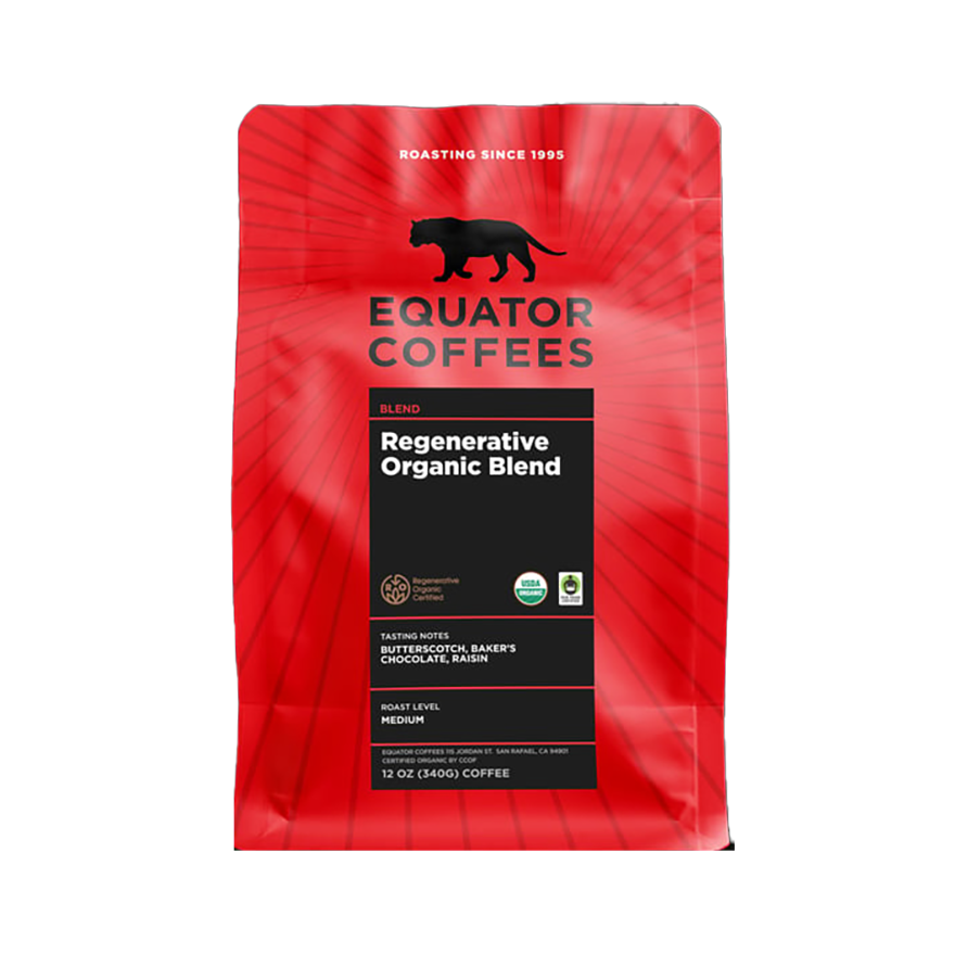 Regenerative Organic Blend 12 oz - Coffee Selection for Smooth Everyday Cups