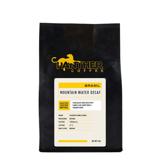 Decaf Mountain Water Brazil 12 oz - Coffee Selection for Smooth Everyday Cups