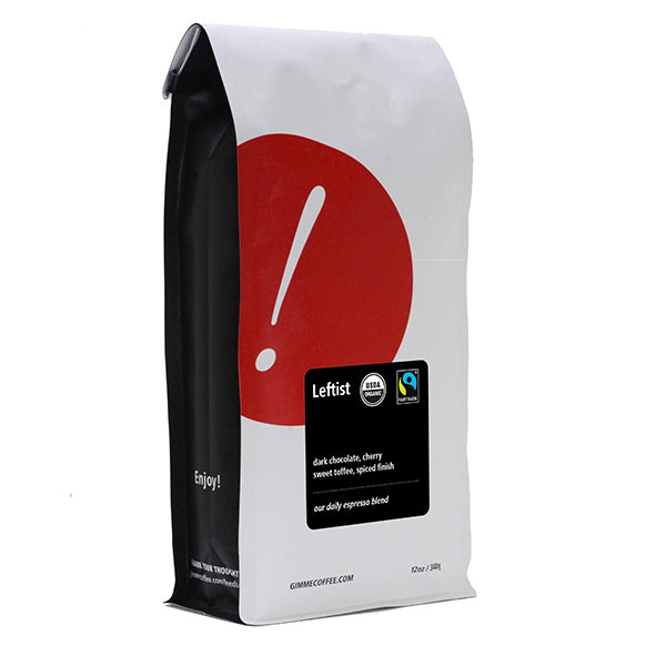 Leftist (Fairtrade Organic) 2 lb - Coffee Selection for Smooth Everyday Cups