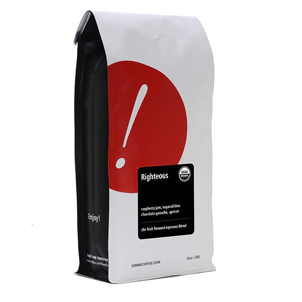 Righteous (Organic) 2 lb - Coffee Selection for Smooth Everyday Cups