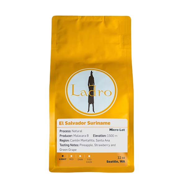 El Salvador Suriname 12 oz - Coffee Selection for Smooth Everyday Cups