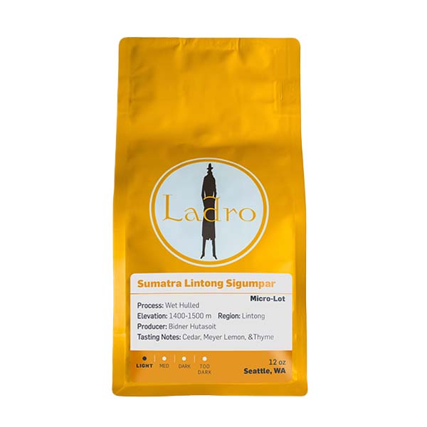 Sumatra Lintong Sigumpar 12 oz - Coffee Selection for Smooth Everyday Cups