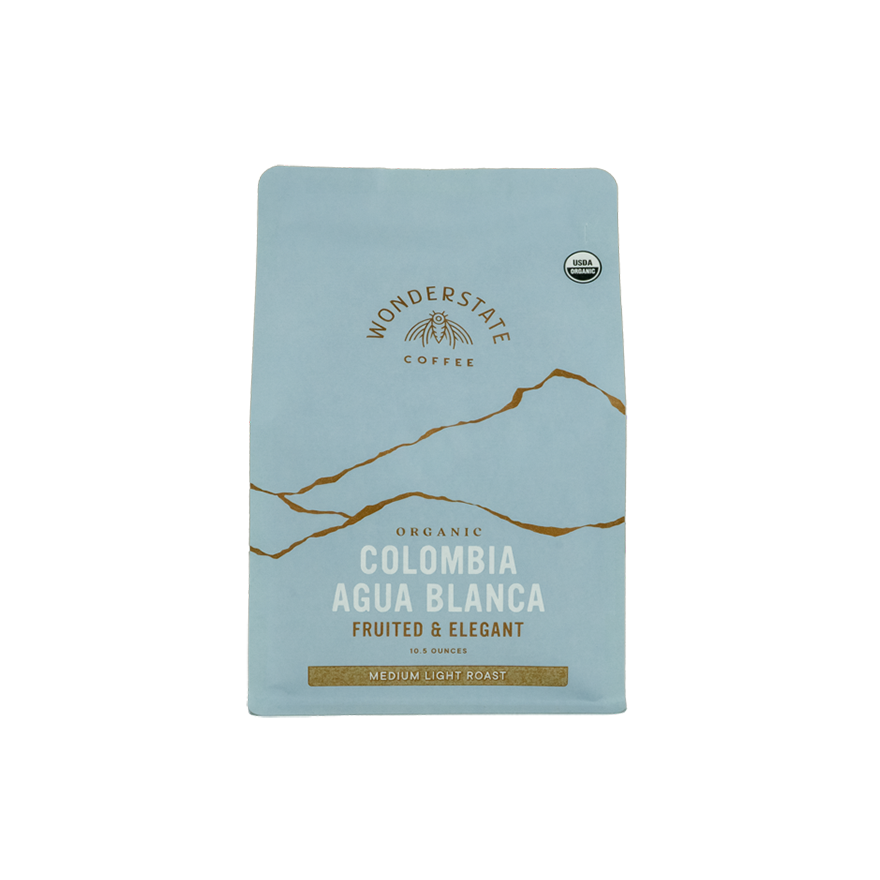 Organic Colombia Agua Blanca 10.5 oz - Coffee Selection for Smooth Everyday Cups