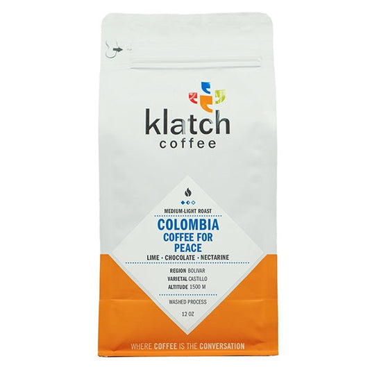 Colombia Coffee for Peace 12 oz - Coffee Selection for Smooth Everyday Cups