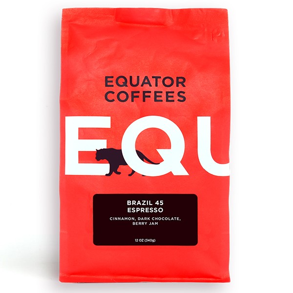 Brazil 45 Espresso 12 oz - Manual Brewer for Everyday Coffee Routines