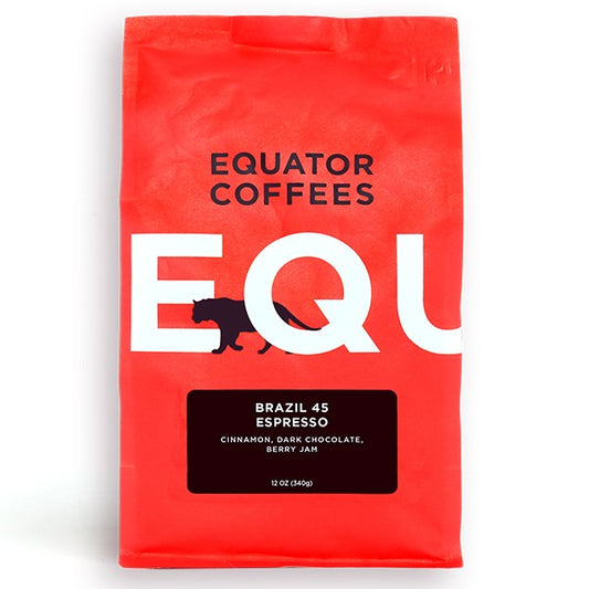 Brazil 45 Espresso 12 oz - Manual Brewer for Everyday Coffee Routines