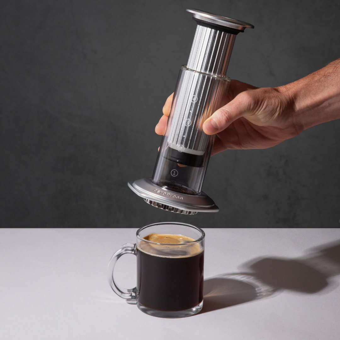 AeroPress Coffee Maker - Premium - Manual Brewer for Everyday Coffee Routines