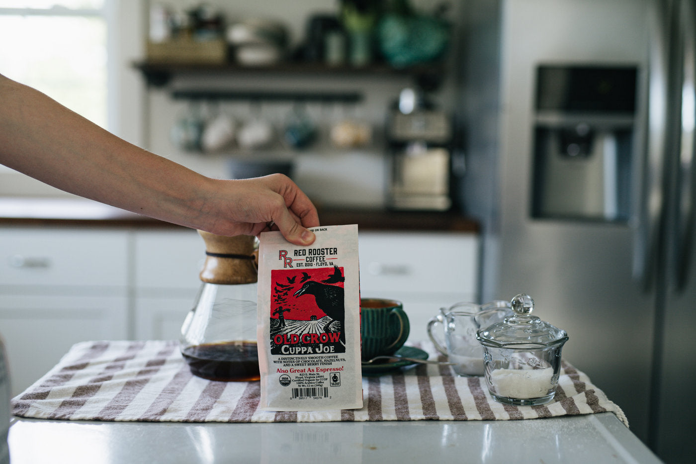 Organic Old Crow Cuppa Joe - Coffee Selection for Smooth Everyday Cups