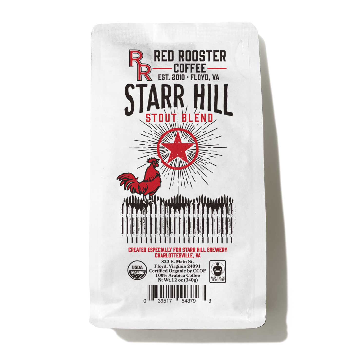 Organic Starr Hill Stout Blend - Coffee Selection for Smooth Everyday Cups