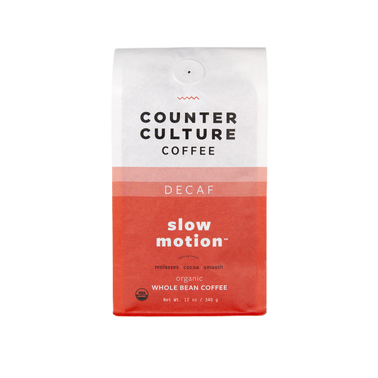 Slow Motion - Decaf 12 oz - Coffee Selection for Smooth Everyday Cups