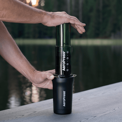 AeroPress Travel Coffee Tumbler - Stainless Steel - Coffee Cup Accessory for Brewing and Travel