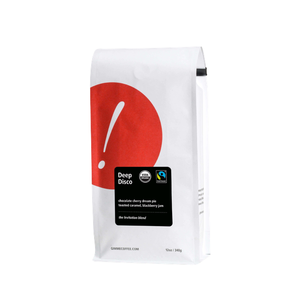 Deep Disco Fairtrade Organic 12 oz - Coffee Selection for Smooth Everyday Cups