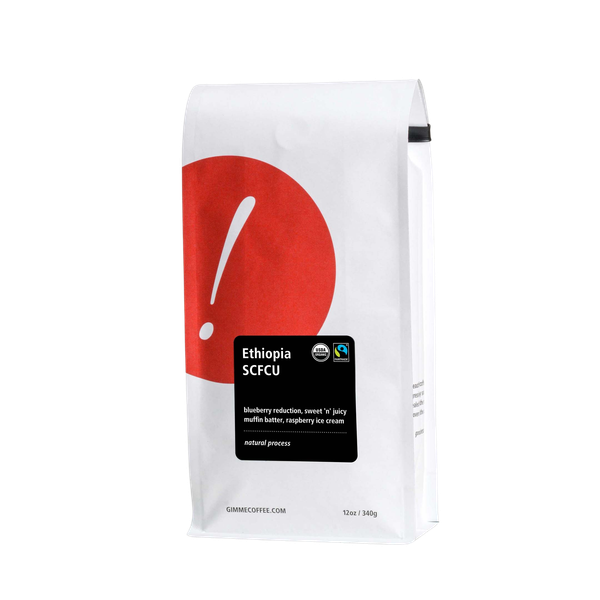 Ethiopia SCFCU Fairtrade Organic 12 oz - Coffee Selection for Smooth Everyday Cups