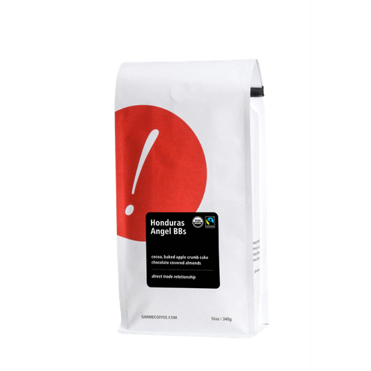 Honduras Angel BBs Fairtrade Organic 12 oz - Coffee Selection for Smooth Everyday Cups