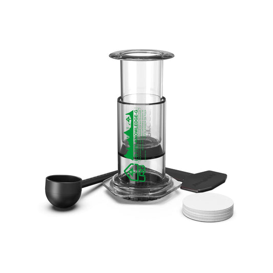 AeroPress Clear Coffee Press - LRG - Manual Brewer for Everyday Coffee Routines
