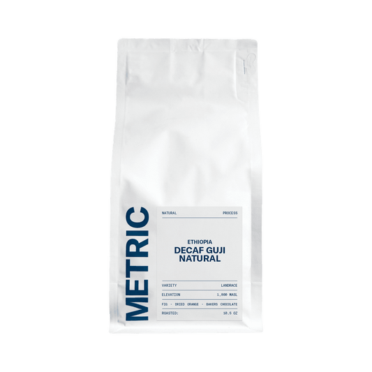 Ethiopia Decaf Guji Natural 10.5 oz - Coffee Selection for Smooth Everyday Cups