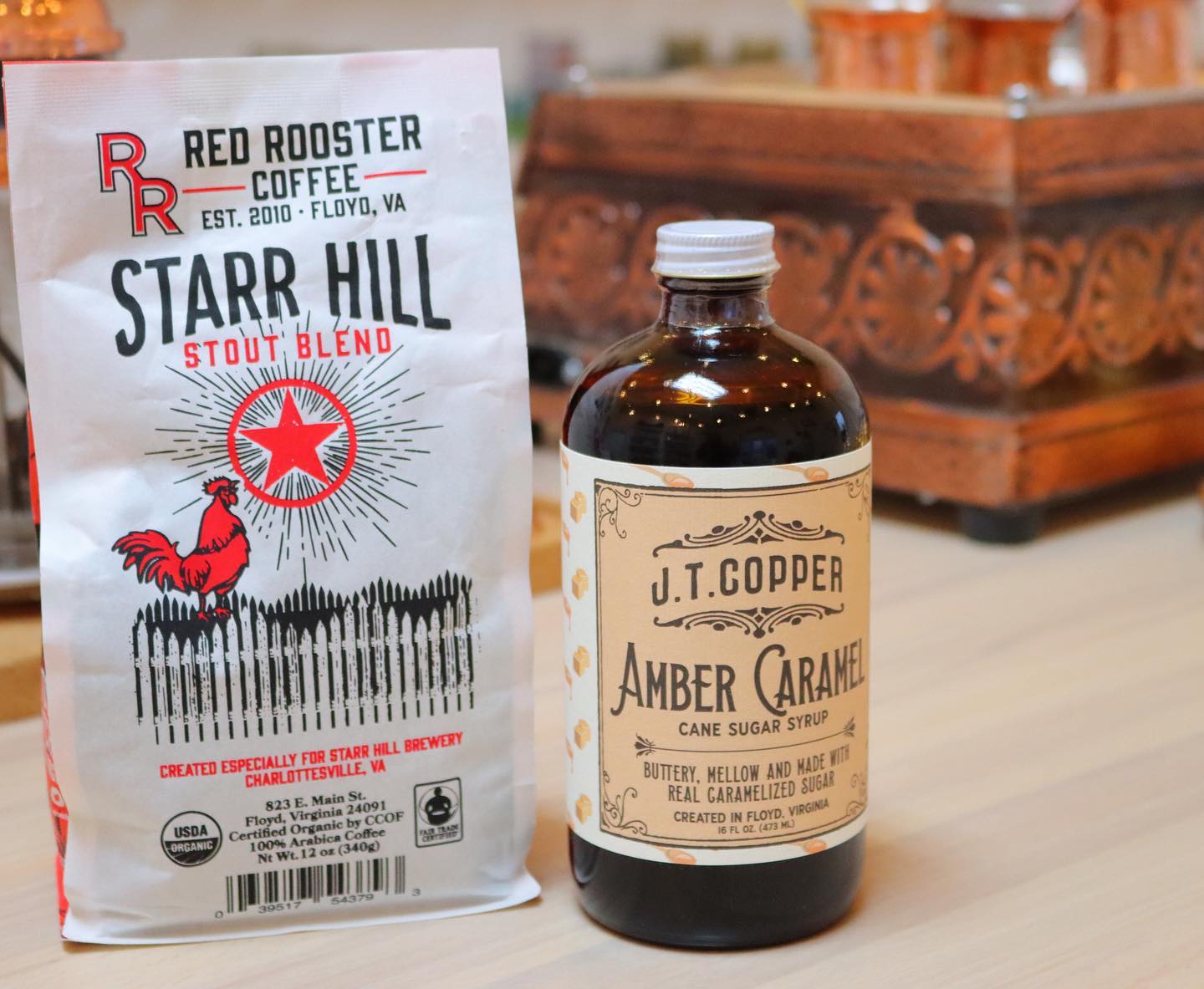 Organic Starr Hill Stout Blend - Coffee Selection for Smooth Everyday Cups