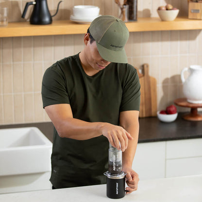 AeroPress Hats - Brewing Gear for Convenient Coffee Setup